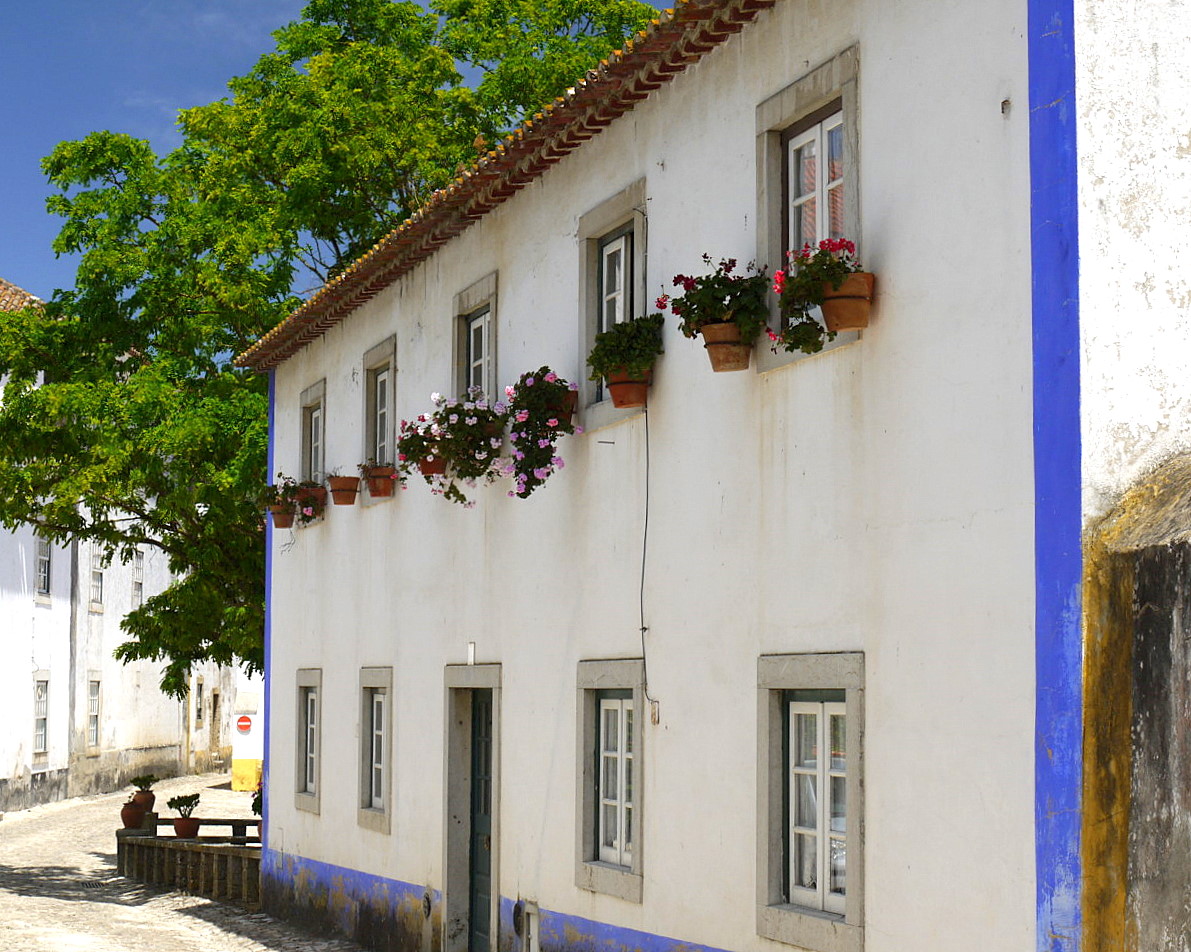 views of The Obidos town